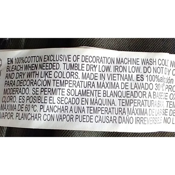 Forever 21 Women's Trench Coat Army Green Mid Length Belt Pockets Cotton - Large - Picture 12 of 12